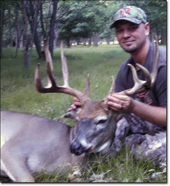 Bronze Whitetail Buck Kill